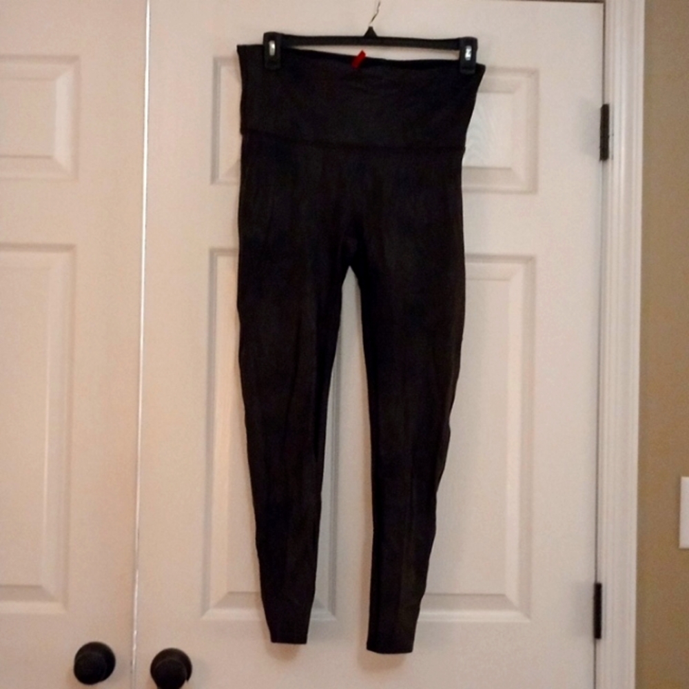 Spanx faux leather leggings